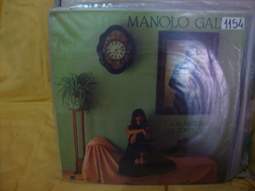 Vinilo Manolo Galvan Cada Mujer Un Templo M4