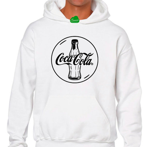 Coca Cola - Buzo Canguro Hoodie - Unisex