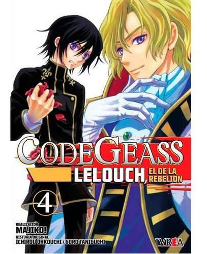 Libro Code Geass: Lelouch 4 - Majiko - Ivrea - Manga