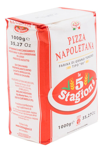 Harina 5 Stagioni Pizza Napolitana 1kg