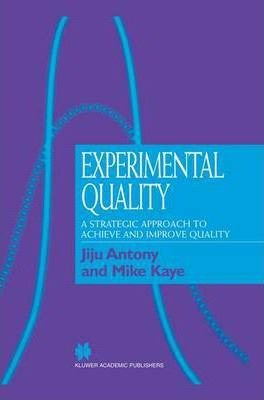 Libro Experimental Quality - Jiju Antony