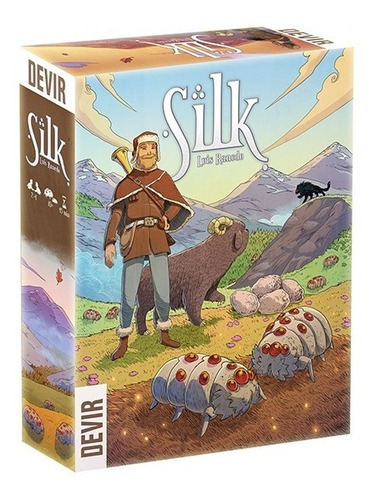 Silk - Juego De Mesa Original De Devir - Español