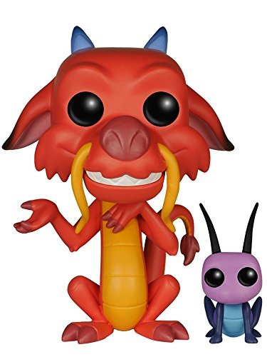 Figura De Vinilo Pop Funko Mulan Mushu Y Cricket Pop