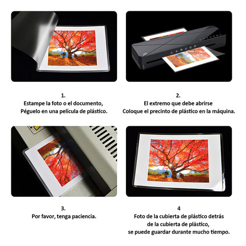 500pzs Micas Termicas Carta A4/5r/4r/3r/2r Laminadora