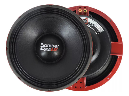 Alto Fal 15 Pol Bomber 3.8k 1900w Rms 4 Ohms Vermelho