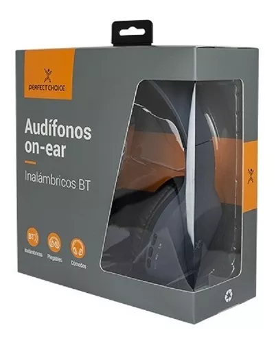 Audífonos On-Ear Inalámbricos BT (Gris)