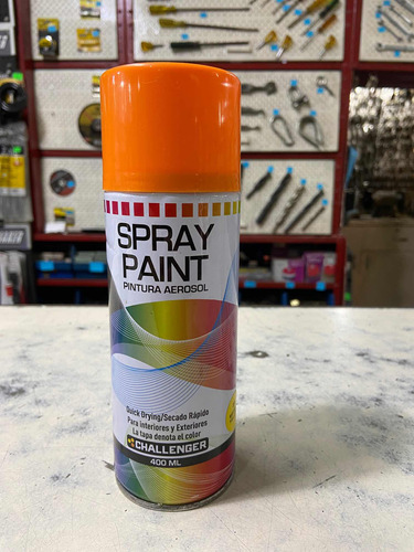 Pintura En Spray Amarillo Medio Multiuso Challenger.