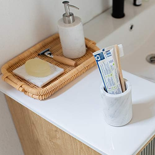 Jimei-vaso De Mármol Natural Para Colección De Spa, Soporte