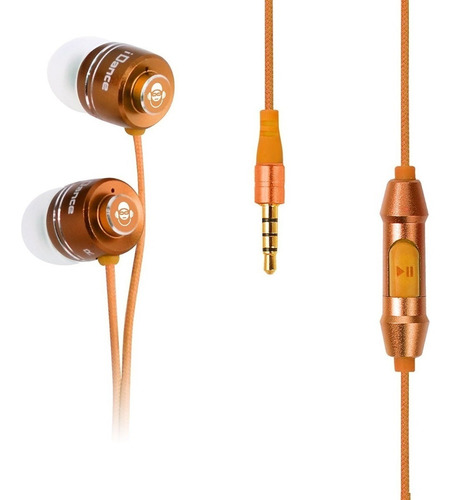 Auriculares Profesionales In Ear Idance Eb X202 Mic + Funda