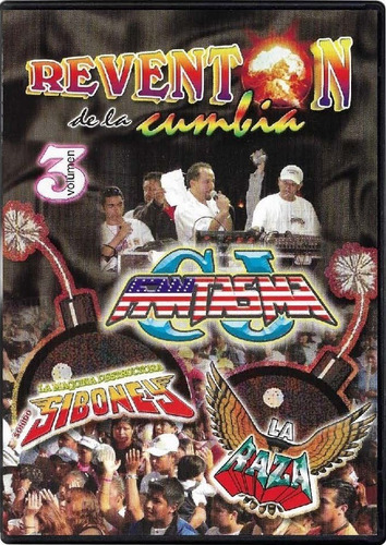 Reventón De La Cumbia Vol.3 Dvd