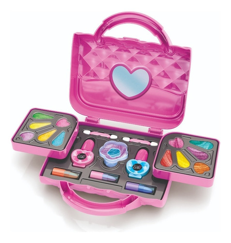 Kit Maquillaje Estuche Fashion Clementoni Crazy Chic Cool