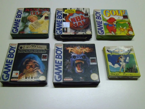 Nintendo Game Boy: Cajas Vacias Y Manuales