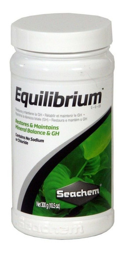 Seachem Equilibrium 300g Aumenta Mantém Gh Aquário Plantado 