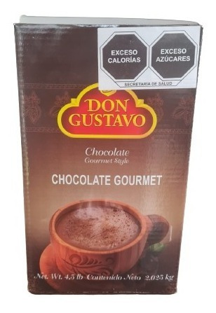 Chocolate Don Gustavo Gourmet Style