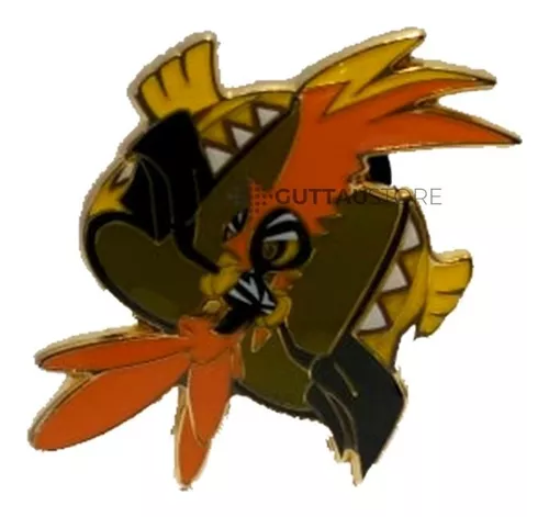 Brinquedo Pokémon Coleção Tapu Koko Com Broche E Miniatura