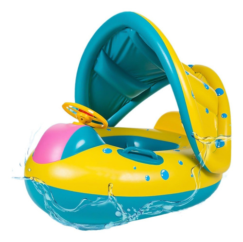 Boia De Piscina Para Crianças, Boia Fofa Com Cobertura
