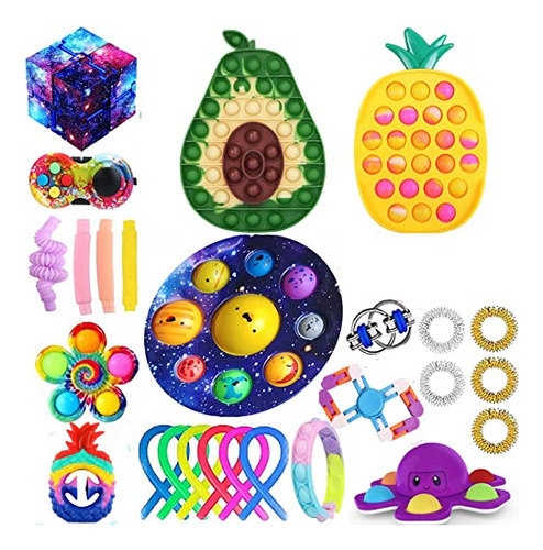 Packs De Fidgets Sensoriales Juguetes Fidget Conjunto Gt9tv