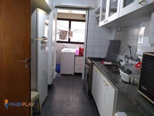 Apto Com 150m Possuindo 4 Dorms 3 Vagas Em Moema - Ap6096