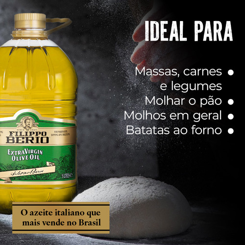 Azeite De Oliva 5 Litros Extra Virgem Italiano Filippo Berio