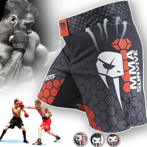 Ffite Shorts Muaythai Muay Thai Kickboxing Lama Ufc Martial