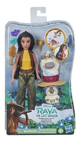 Set Figura Disney Princesas Raya Fortaleza E9469 Ub