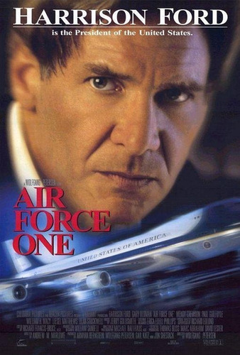 Avion Presidencial Harrison Ford Air Force One Vhs Sin Caja