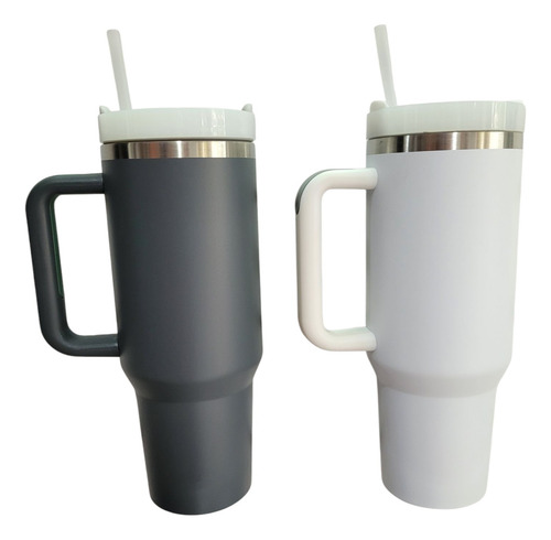 Vaso Termico Quencher 1,2l 1200ml Frio/calor Negro Lisa