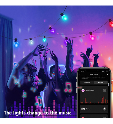 Series De 20 Focos Led Inteligentes