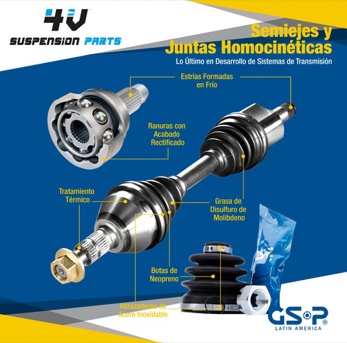 Flecha Completa Izquierda Nissan Sentra 2002-2004