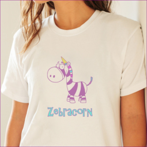 Camiseta Para Mujer Baby Unicorn