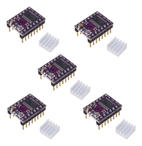 Songhe Pieza Impresora 3d Drv8825 Modulo Controlador Motor