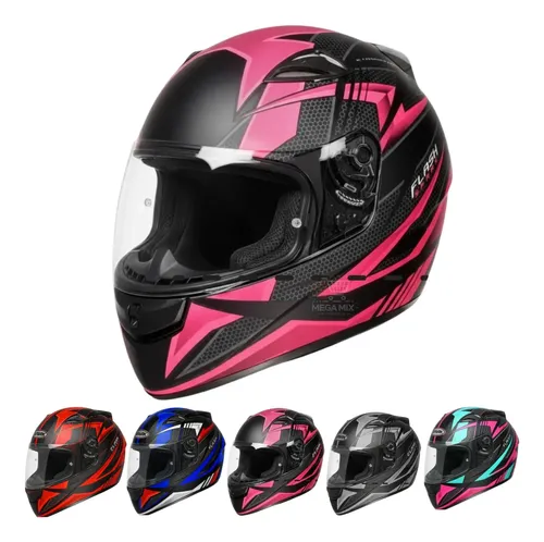 Capacete Moto Fechado Ebf New Spark Esportivo C/ Narigueira — foto 1