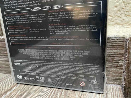 Juego De Tronos Game Of Thrones Temporada 4 Hbo Dvd