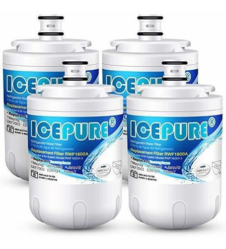 Refrigerador Filtro De Ag Icepure Nsf 42 Ukf7003 Filtro De A