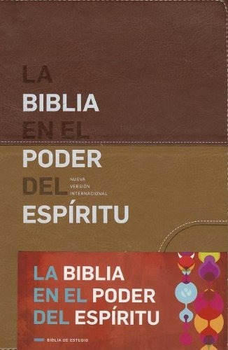 Biblia El Poder Del Espíritu Nvi Imitación Piel Marrón