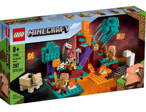 A Floresta Deformada Lego Minecraft - Lego 21168