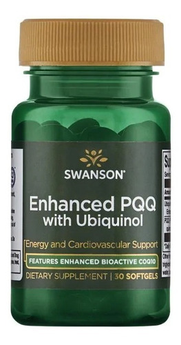  Pqq Con Ubiquinol 30 Sgels Sistema Cardiovascular Y Energía