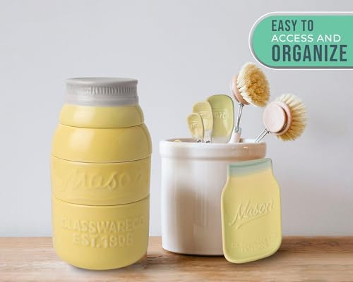 Juego De Utensilios De Cocina Vintage Mason Jar De Comfify -