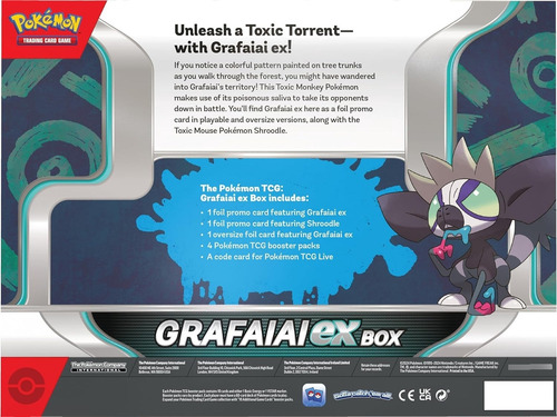 Pokémon Trading Card Game Grafaiai Ex Box