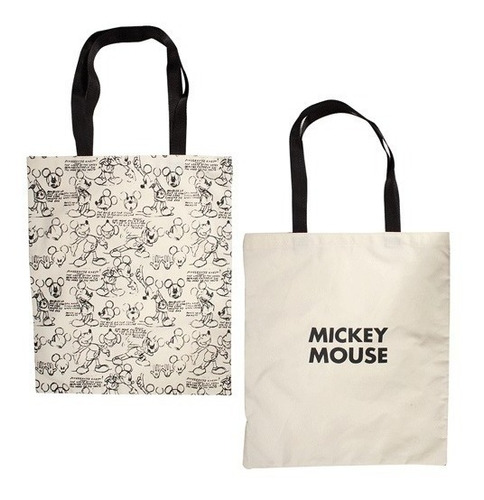 Bolsa Tela Mickey Mouse Disney Ecologica Fashion Bag 