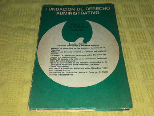 Revista De Derecho Público 2 - Fundación De Derecho Admin.