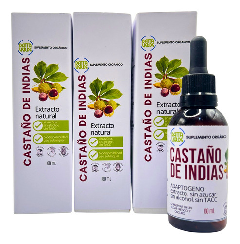 Castaño De Indias Combo Pack De 3 Uds 180ml