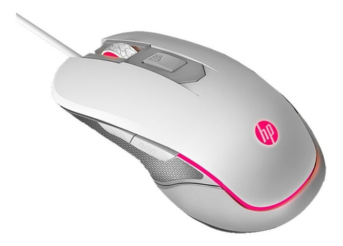 Imagen 1 de 2 de Mouse Iluminado  Hp Gamer M200  White  - Revogames®