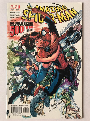 Amazing Spiderman #500 Marvel Comic 2003 Portada Aniversario | MercadoLibre