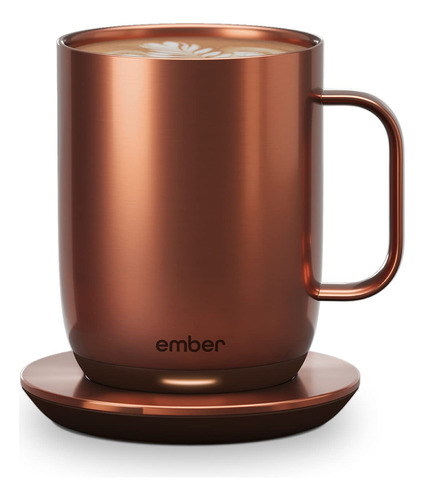 Taza Inteligente Control De Temperatura 414 Ml Cobre