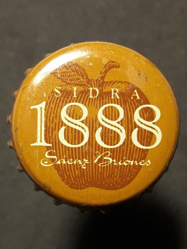 Chapa Tapita Botella Sidra 1888 