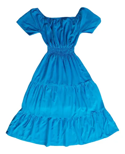 Vestido Longo Infantil Juvenil Ciganinha Festa Social Luxo