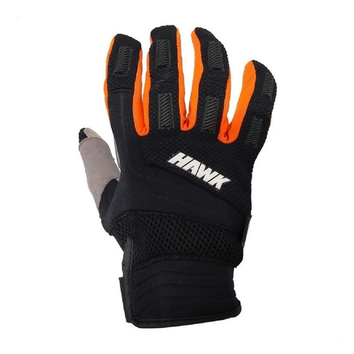 Imagen 1 de 8 de Guantes Hawk Fit Orange Riccia Motos