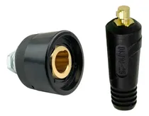 Comprar Juego Conector Borne Hembra Chasis + Macho 9mm Soldadora