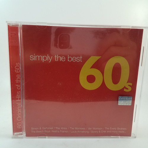 Simply The Best 60s - Cd Doble - Mb - El Mejor Compilado 